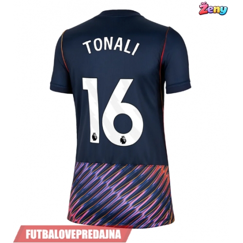 Lacne Ženy Futbalové dres Tottenham Hotspur Sandro Tonali #16 2026-27 Krátky Rukáv - Preč